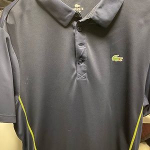 Men’s LaCoste Tennis Polo - Size L - Navy Blue